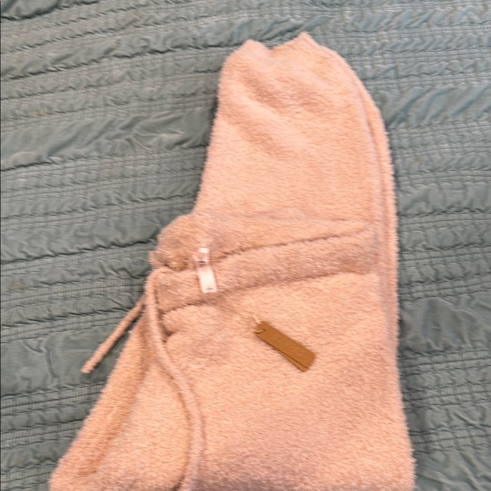 Cozy pink skims lounger pants